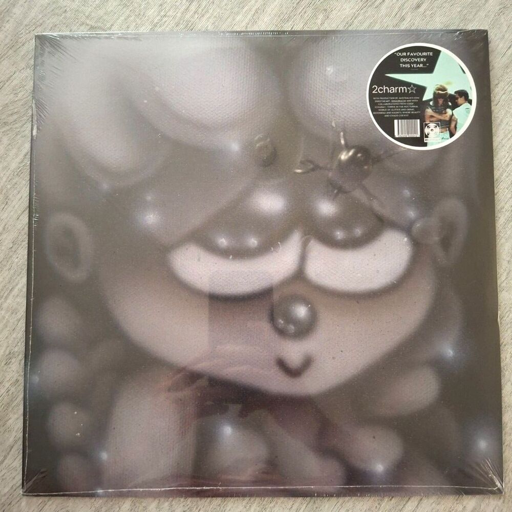 2charm Star Scum City Vinyl LP Limited Black Glitter Signed Art Card New Sealed
